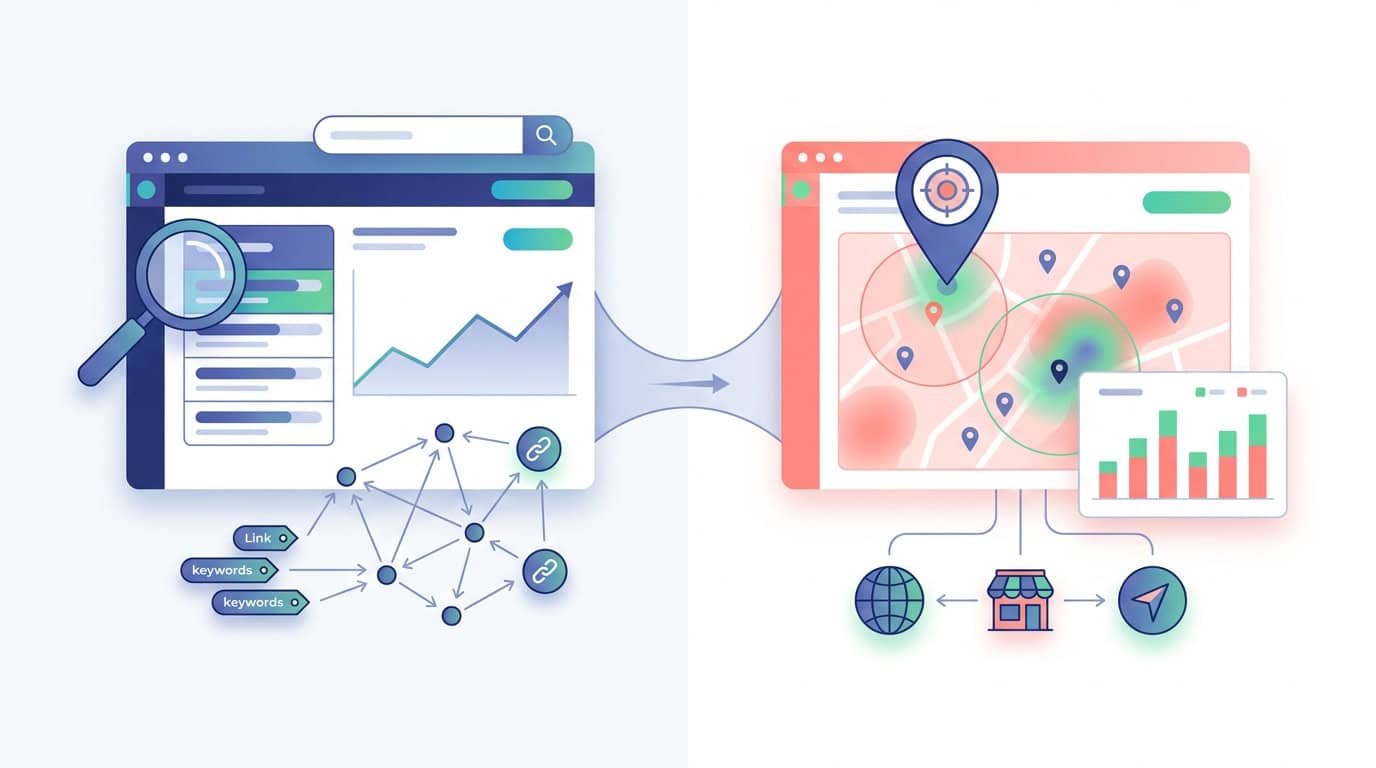 Illustration: GEO vs SEO: What's the Difference?
