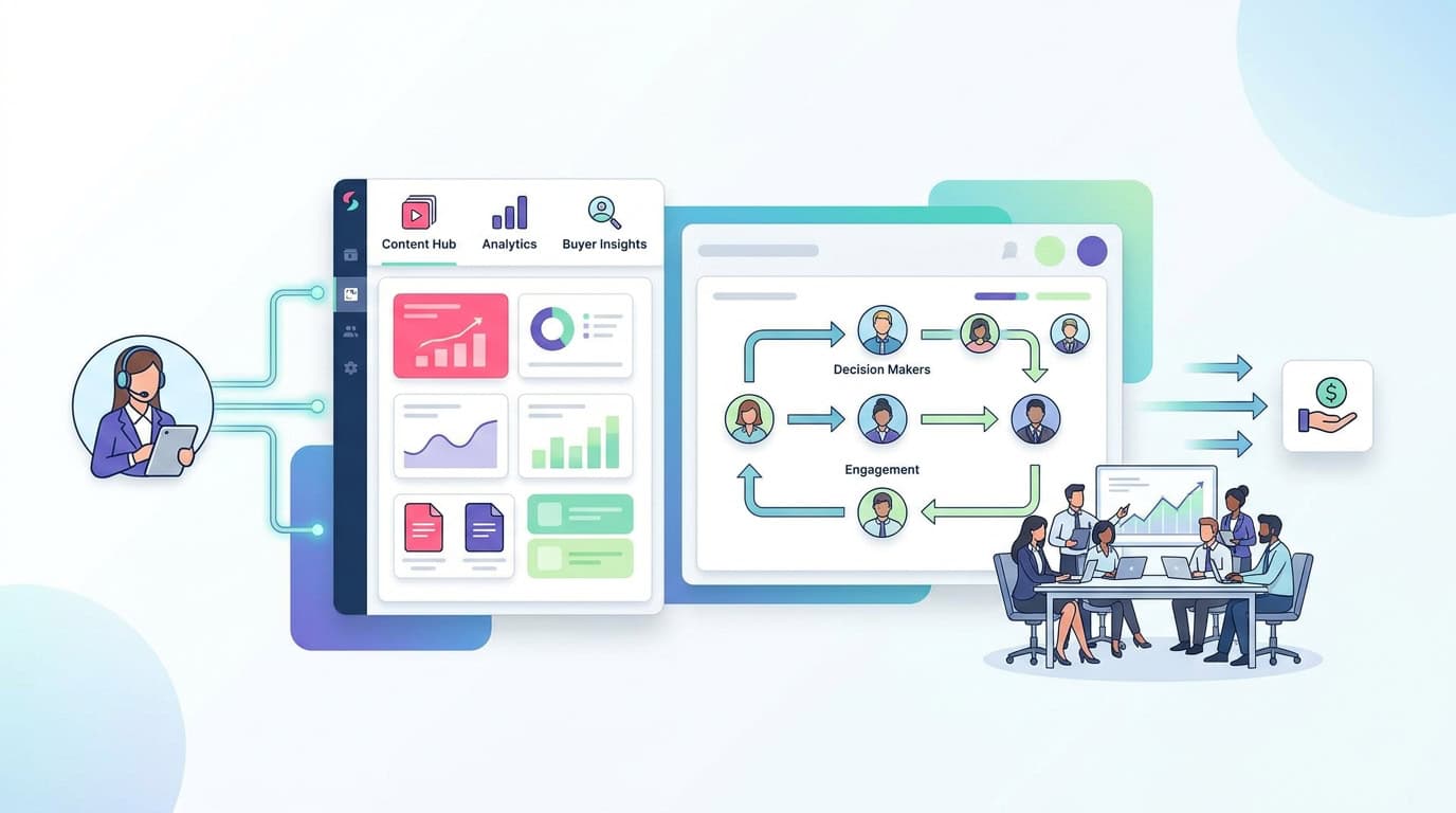 Illustration: Why Sales Enablement Matters for B2B Teams Right Now
