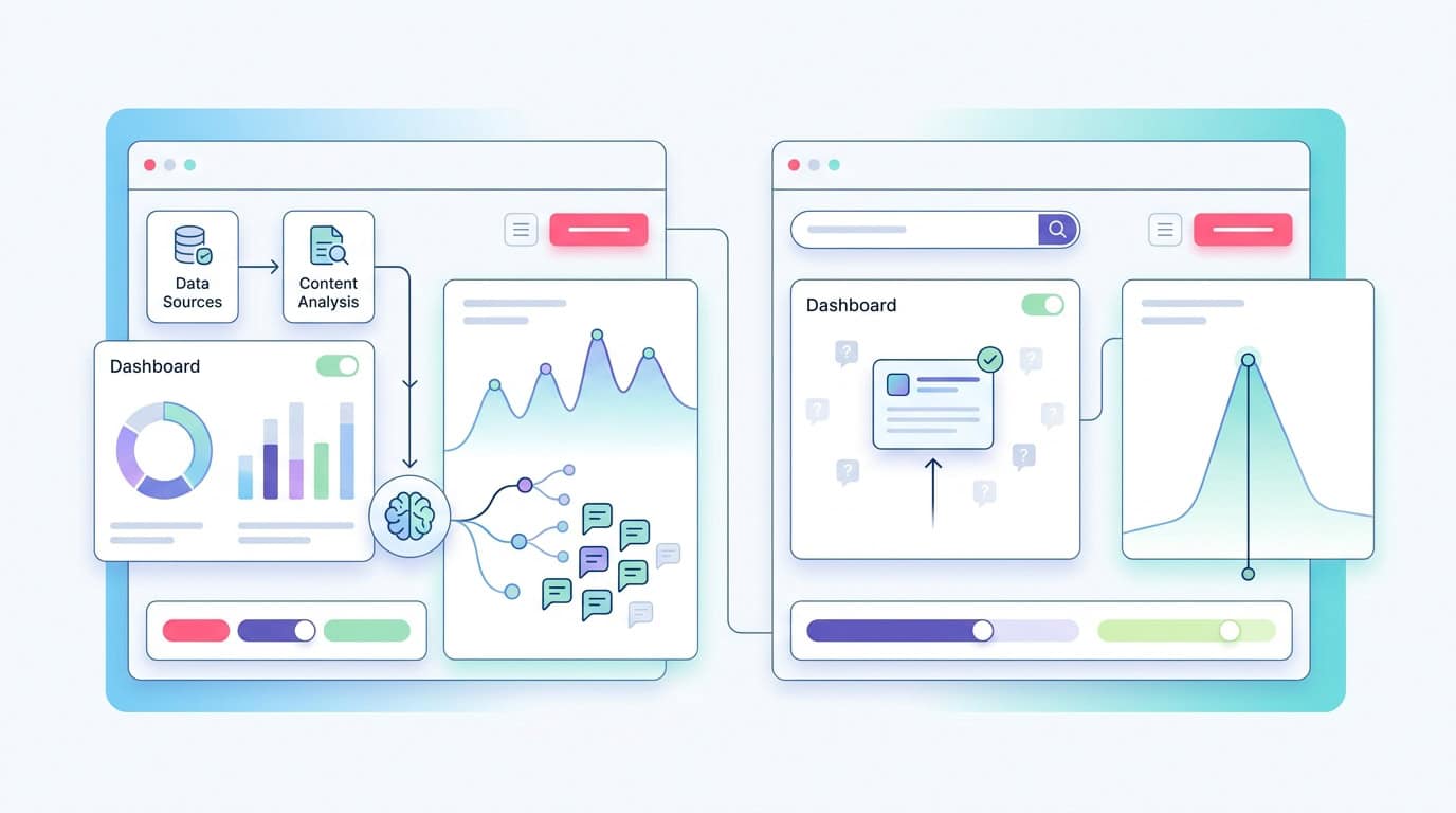 Illustration: GEO vs AEO: Understanding the Distinction