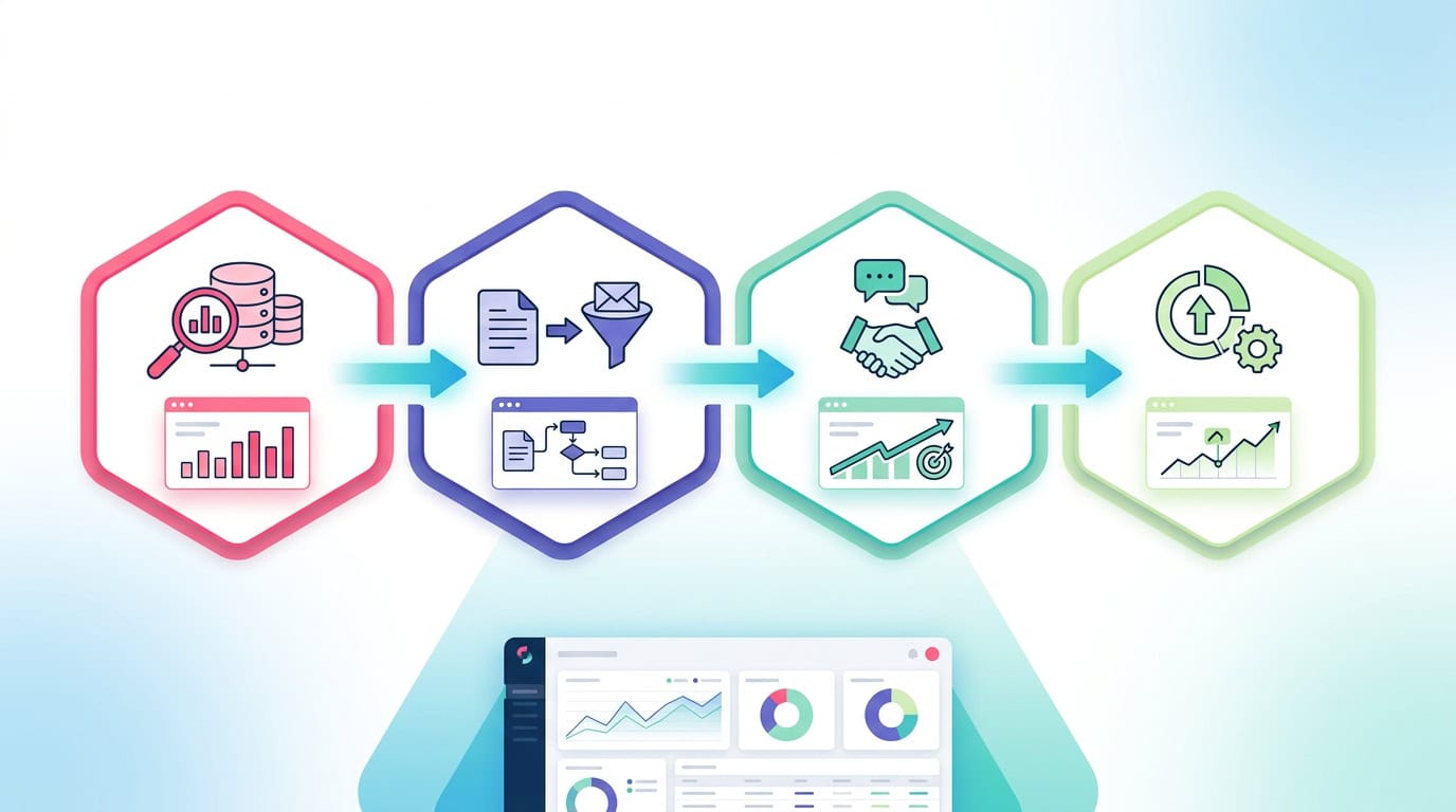 Illustration: The Digileads Framework: A Step-by-Step Sales Enablement Strategy