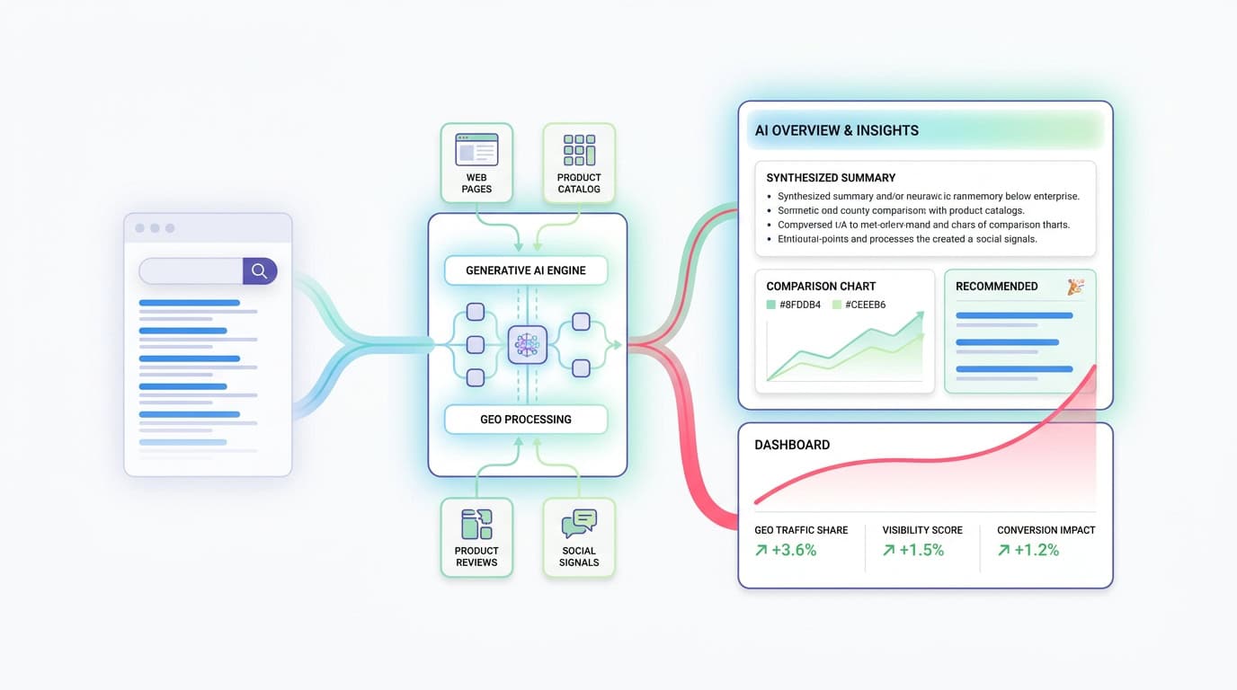 Illustration: Why GEO Is Becoming a Critical Traffic and Visibility Channel