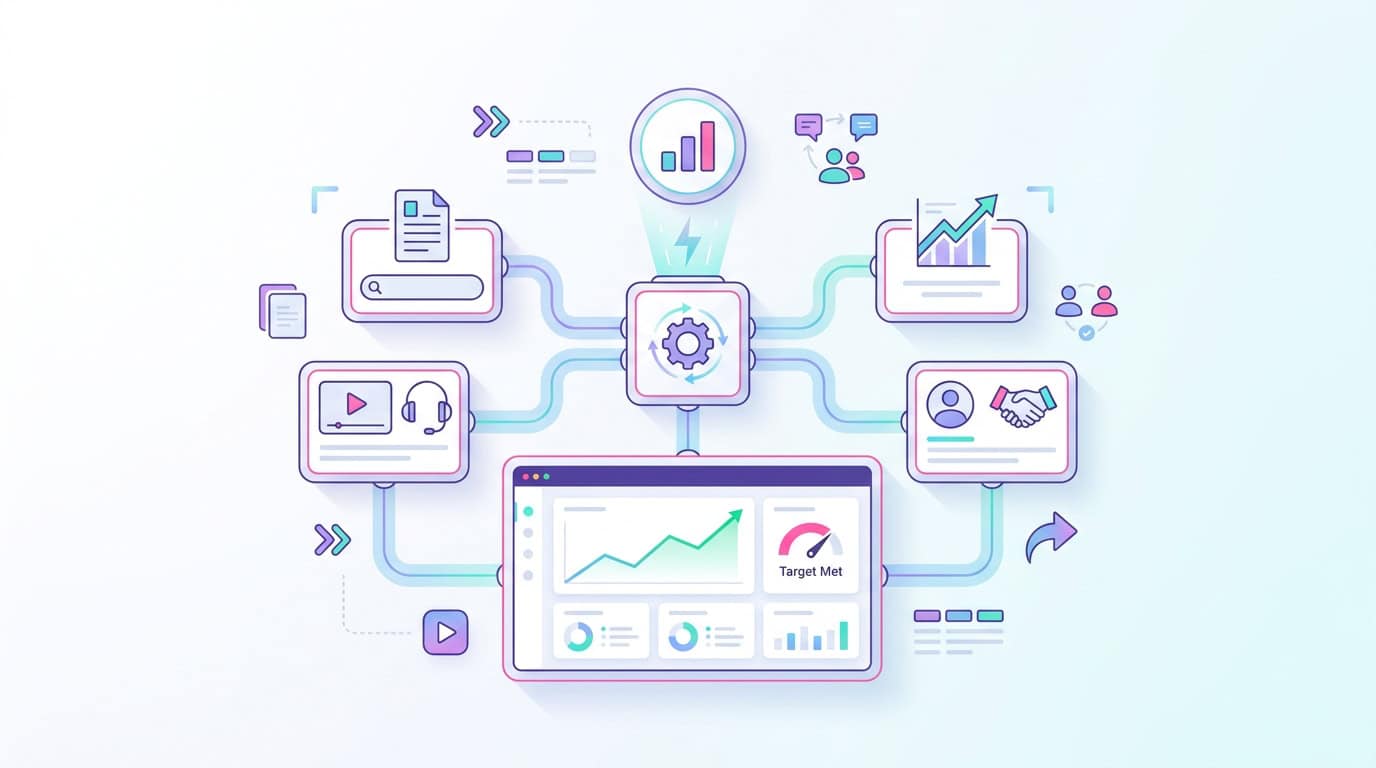 Illustration: How to Enable Your Sales Team: Putting It All Together